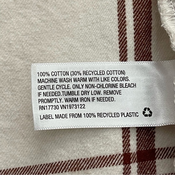 Universal Thread Long Sleeve Button Down Shirt Dress XS | Plaid Flannel - Picture 16 of 16